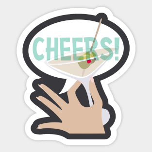 CHEERS Sticker